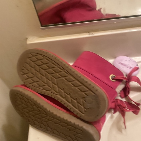 Uggs pink kookaburra boots size 3 maybe kids not sure new beautiful - Picture 10 of 16